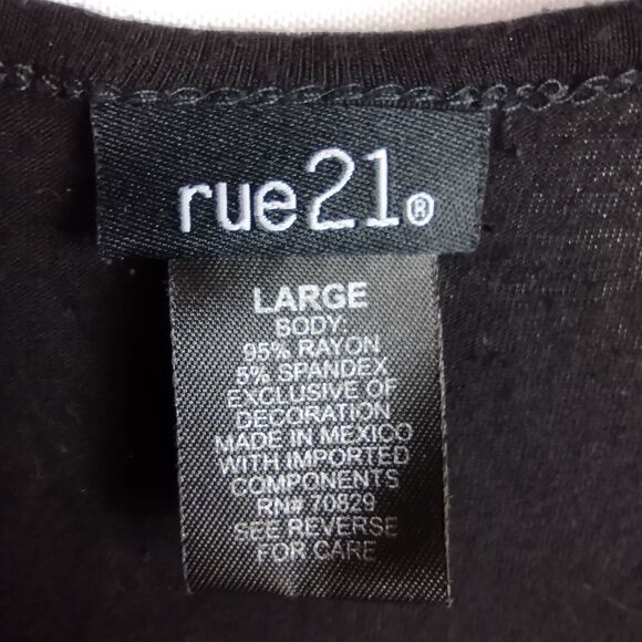 Rue 21 sleeves top - Picture 4 of 6
